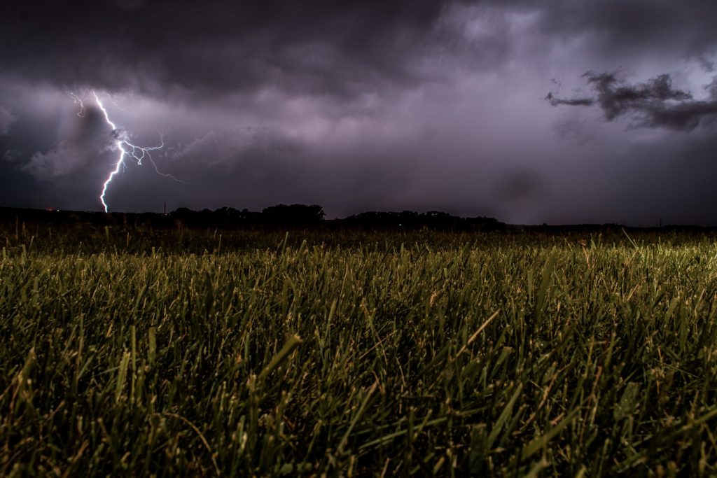 lightning storm