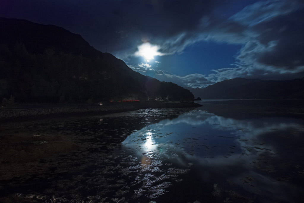 loch duich from eilean donan