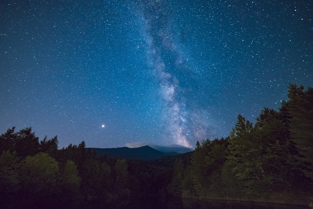 Night sky and Milky Way