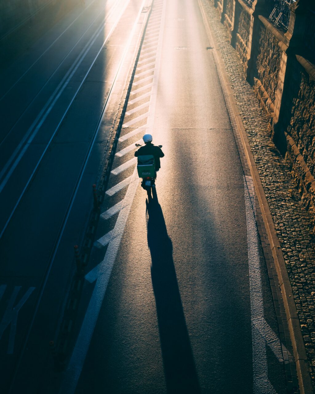 golden hour street