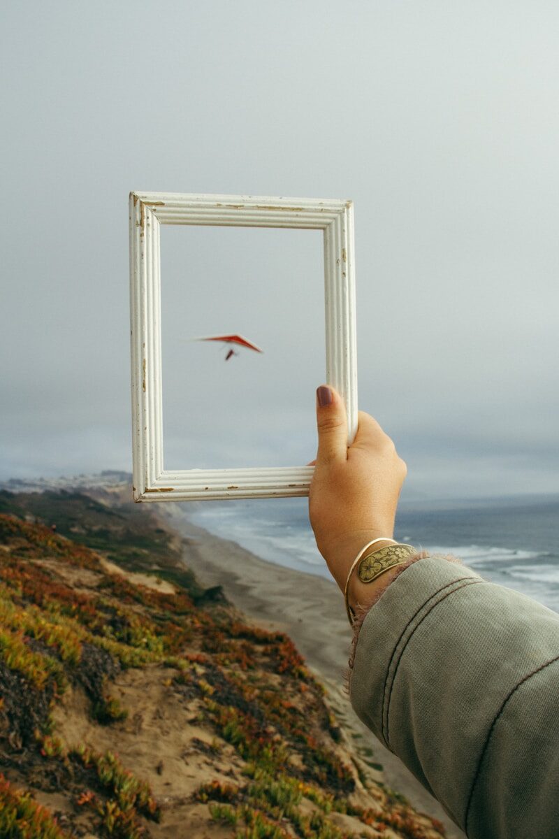 Frame-within-a-frame composition example