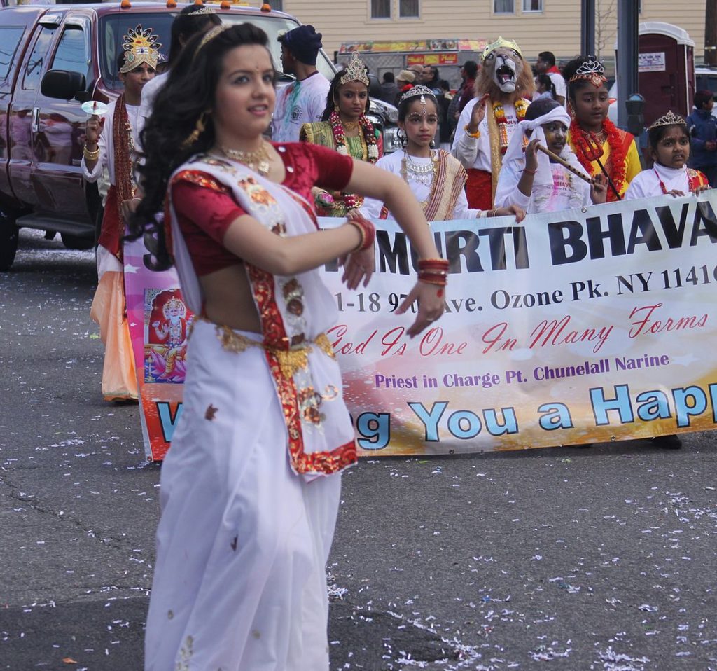 phagwah parade holi new york city