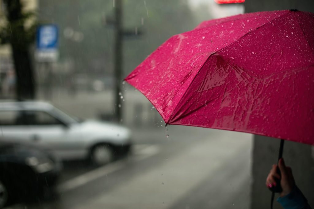 red umbrella