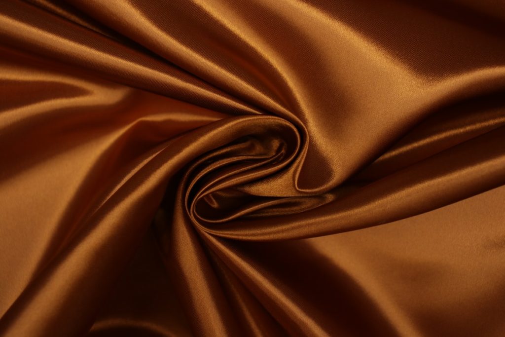 brown silk