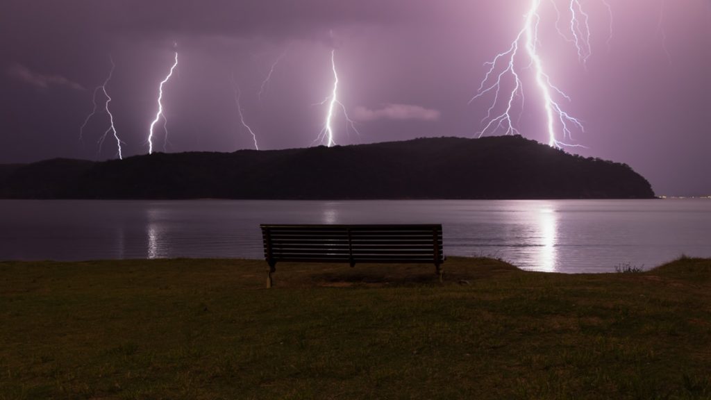 shooting lightning safely