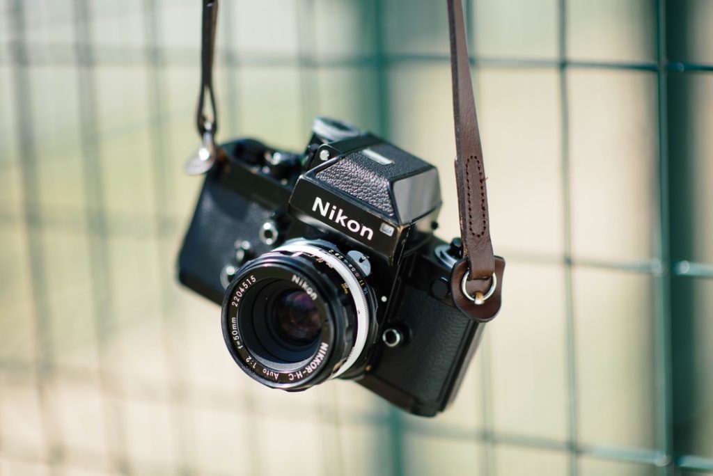 vintage nikon camera