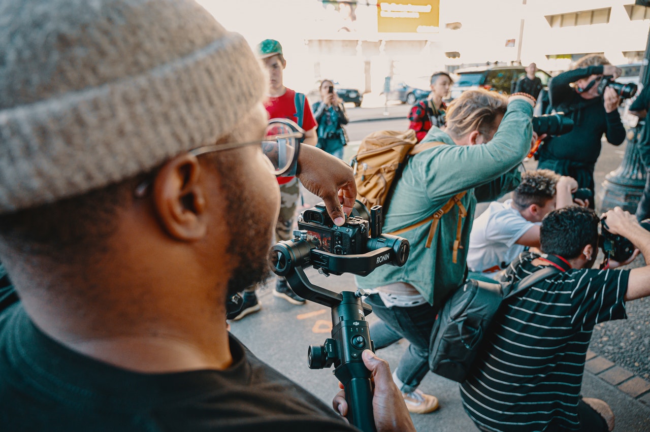 photo of people taking photos