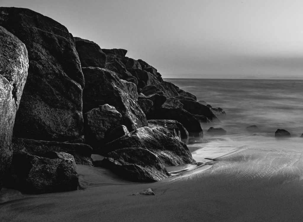 rocky shore during day