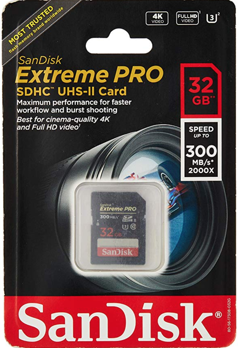 memory card camera