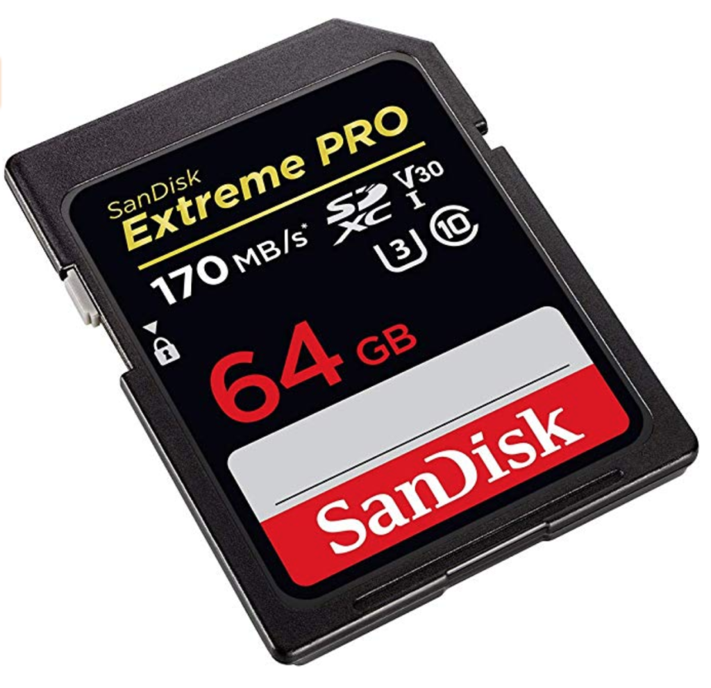 SanDisk 64GB Extreme PRO SDXC UHS-I Card