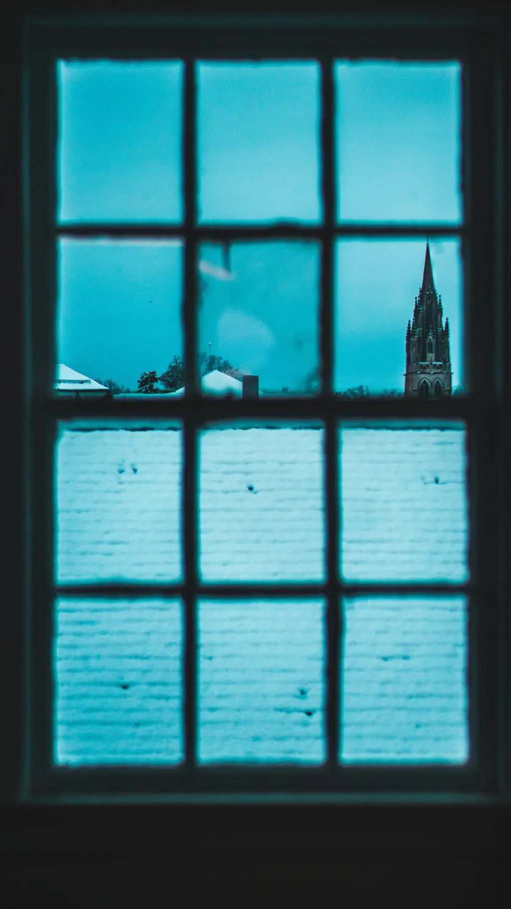 church in the window