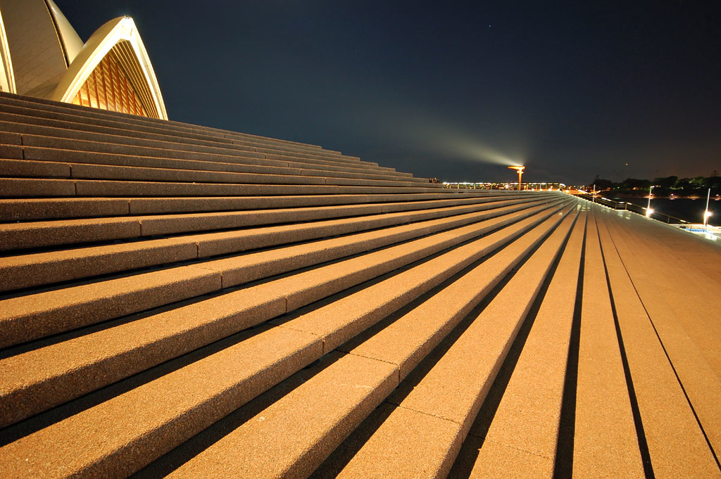 sydney opera house - surreal steps