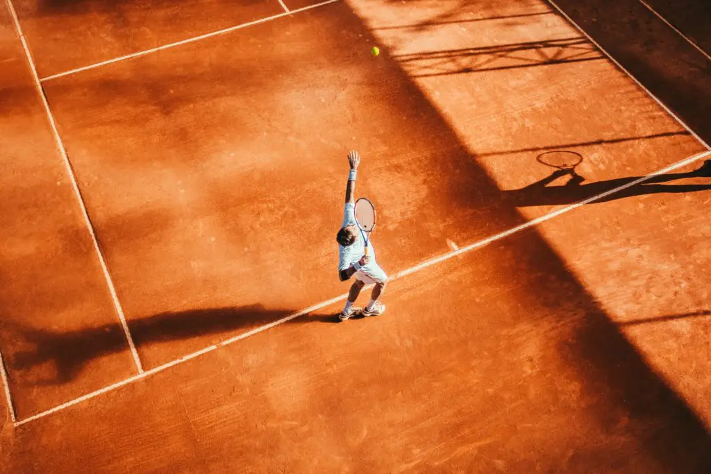upper perspective sports photography
