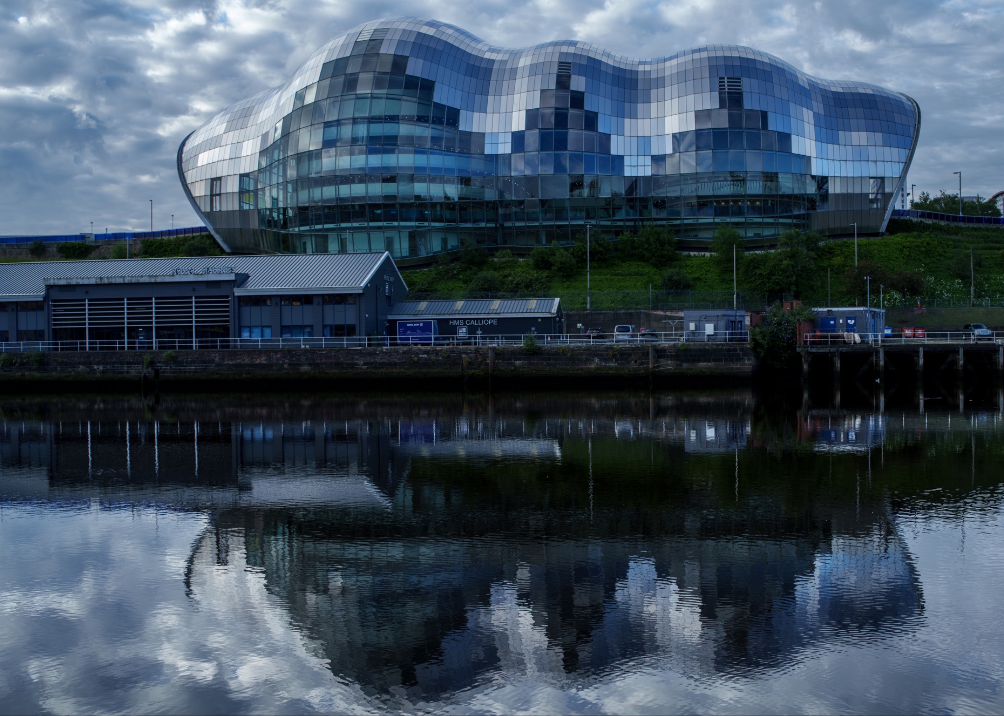The Glasshouse in Gateshead shot with a 50 year old film lens