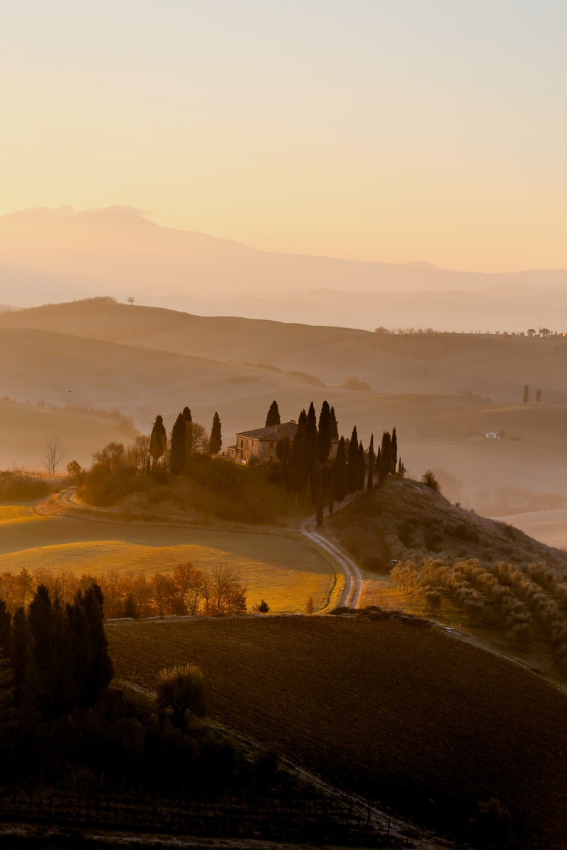 tuscany sunrise