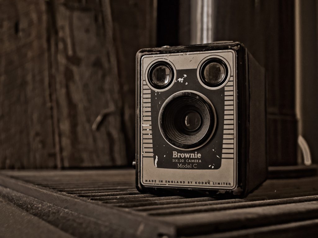 Vintage Box Brownie camera