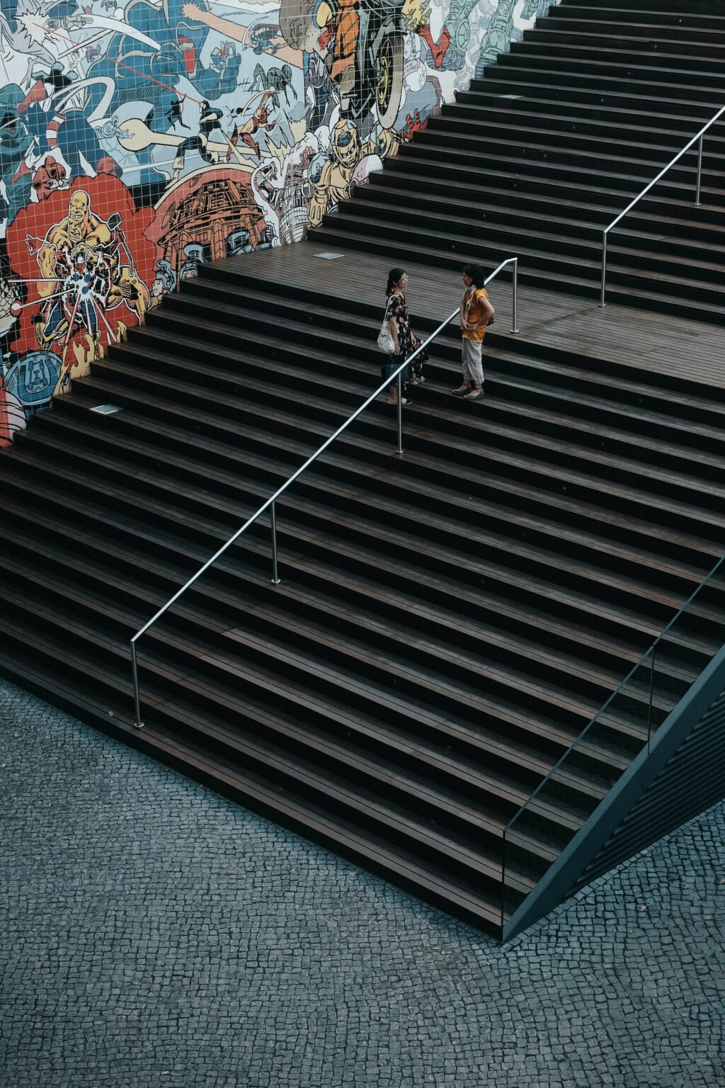 stairway graffiti