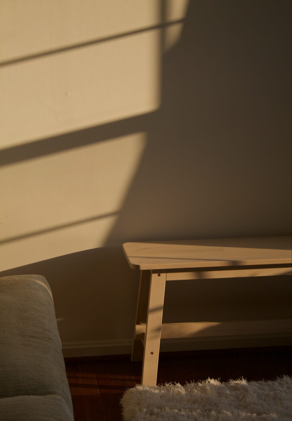 tabletop photography chair with shadows